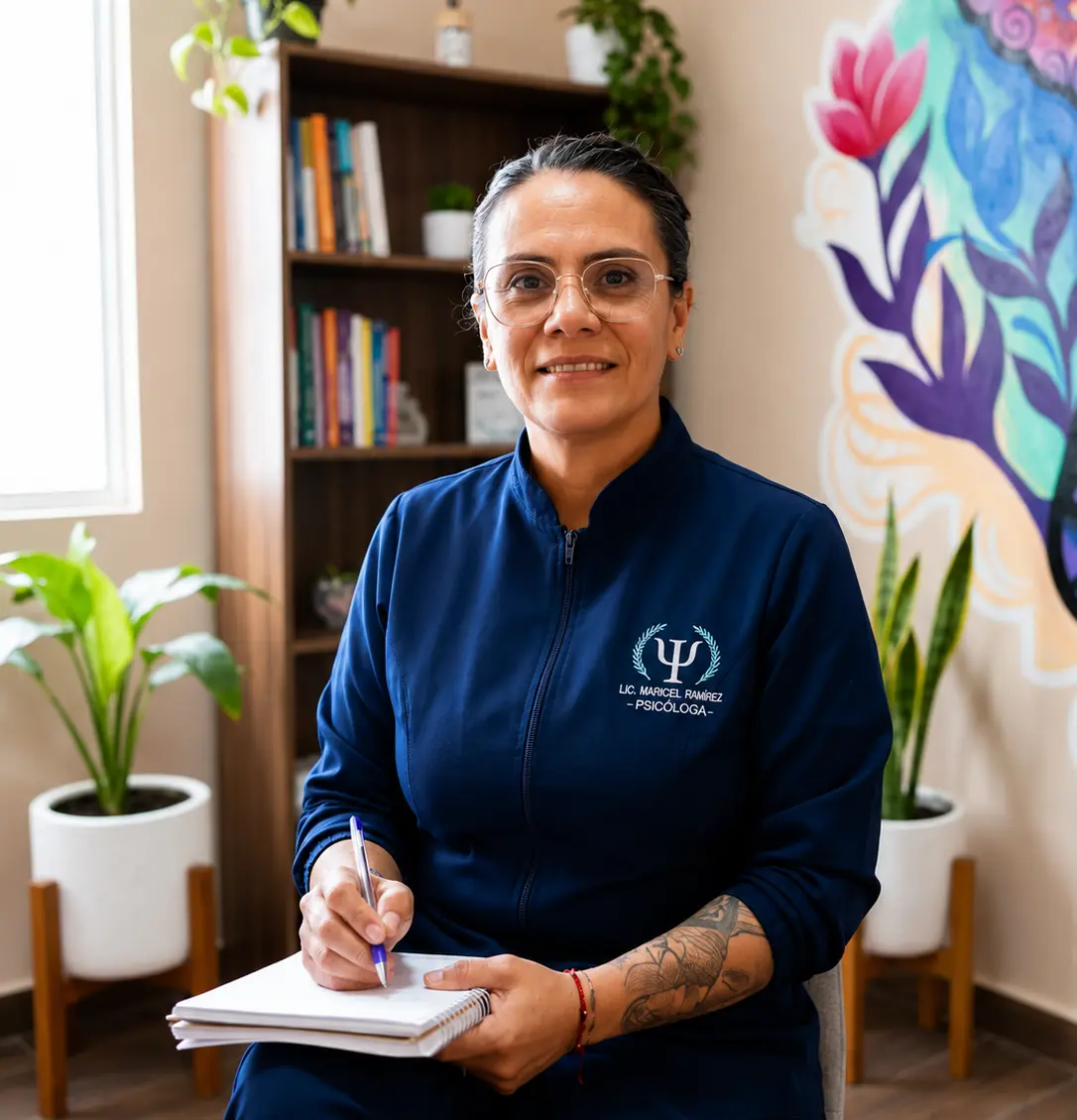 Lic. Damariz Salazar Absalón, psicóloga del Centro Jerusalén